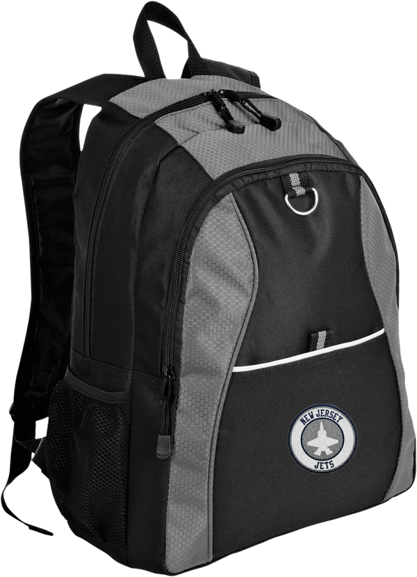 NJ Jets Contrast Honeycomb Backpack