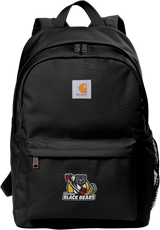 Dupage Black Bears Carhartt Canvas Backpack