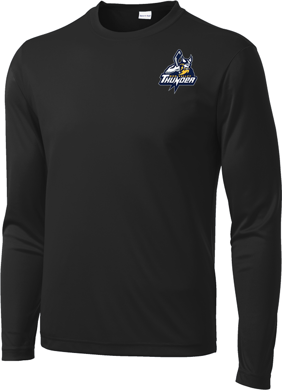 Mon Valley Thunder Long Sleeve PosiCharge Competitor Tee