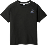 Mon Valley Thunder Youth PosiCharge  Tri-Blend Wicking Raglan Tee