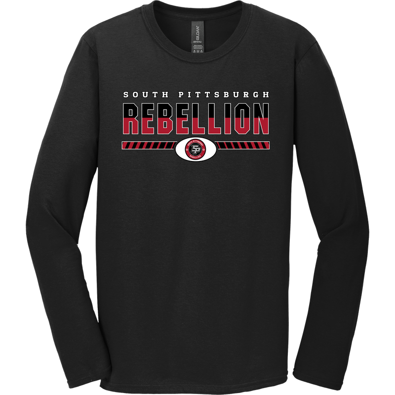 South Pittsburgh Rebellion Softstyle Long Sleeve T-Shirt