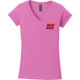 Team Maryland Softstyle Ladies Fit V-Neck T-Shirt