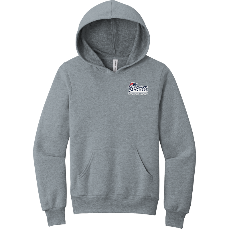 Secaucus Patriots Youth Sponge Fleece Pullover Hoodie