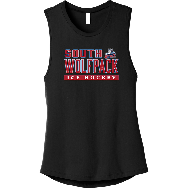 CT Wolfpack South Womens Jersey Muscle Tank