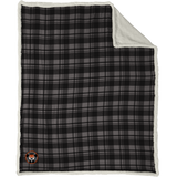 Princeton Jr. Tigers Flannel Sherpa Blanket