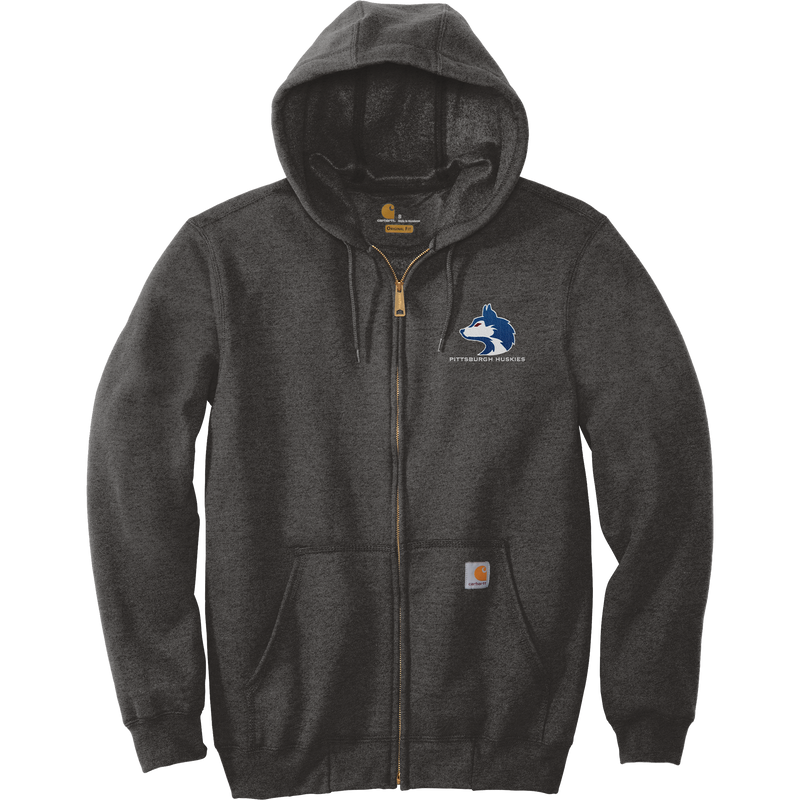 Pittsburgh Huskies Carhartt Midweight Hooded Zip-Front Sweatshirt