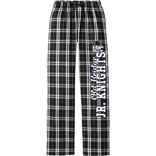 Old Bridge Jr. Knights Women's Flannel Plaid Pant