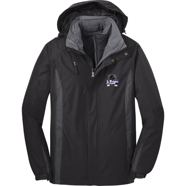 Old Bridge Jr. Knights Colorblock 3-in-1 Jacket