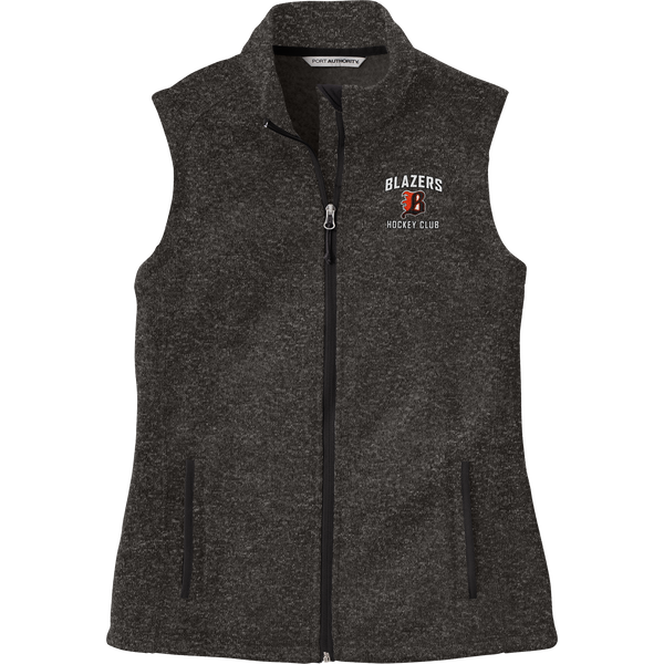 Philadelphia Blazers Ladies Sweater Fleece Vest