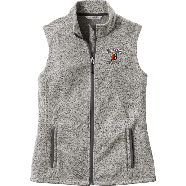 Philadelphia Blazers Ladies Sweater Fleece Vest