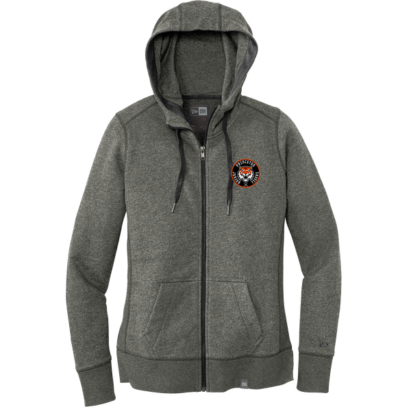 Princeton Jr. Tigers New Era Ladies French Terry Full-Zip Hoodie