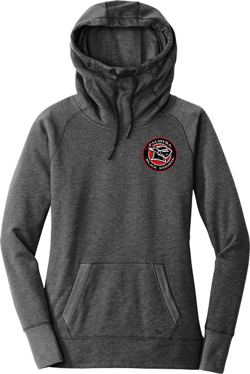 Palmyra Black Knights New Era Ladies Tri-Blend Fleece Pullover Hoodie