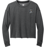 Hard Edge Hockey New Era Ladies Tri-Blend Fleece Crop Crew