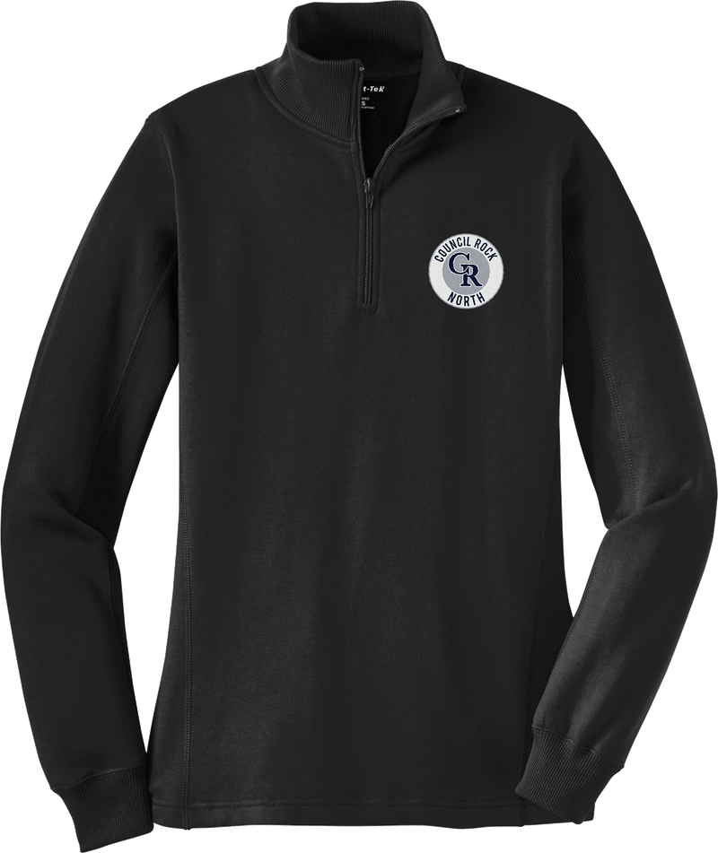 Council Rock North Ladies 1/4-Zip Sweatshirt