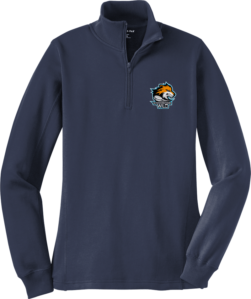 Woodridge Wild Ladies 1/4-Zip Sweatshirt