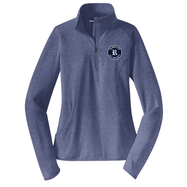 Randolph Hockey Ladies Sport-Wick Stretch 1/4-Zip Pullover