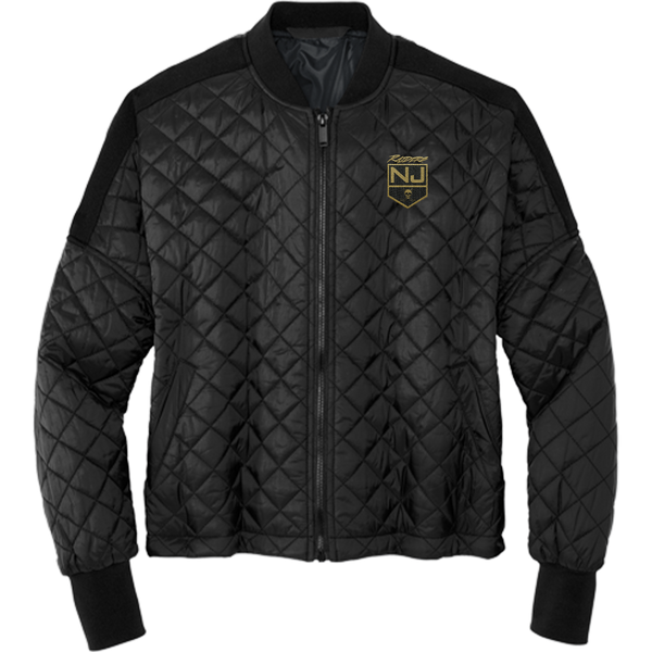 NJ Raiders Mercer+Mettle Womens Boxy Quilted Jacket