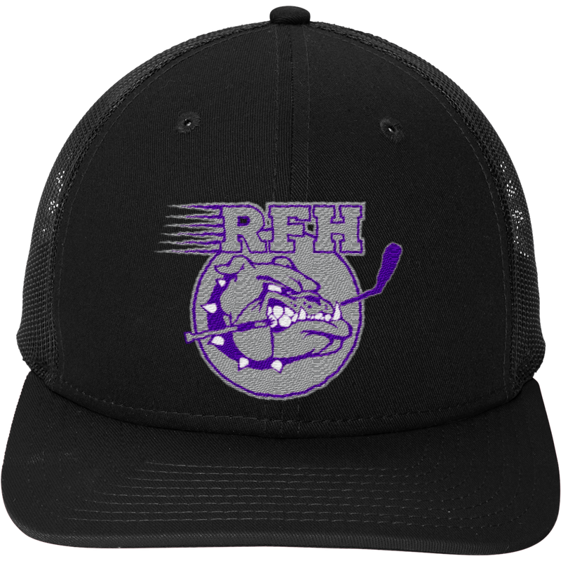 Rumson-Fair Haven New Era Snapback Low Profile Trucker Cap