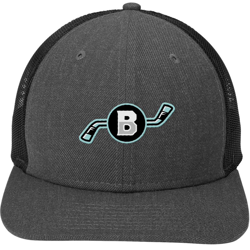 Brooklyn Aviators New Era Snapback Low Profile Trucker Cap