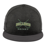 HVM Bulldogs New Era Shadow Heather Striped Flat Bill Snapback Cap