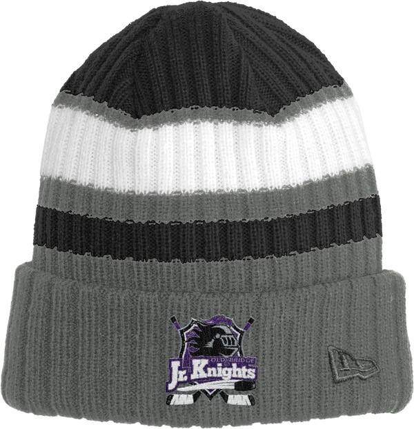 Old Bridge Jr. Knights New Era Ribbed Tailgate Beanie