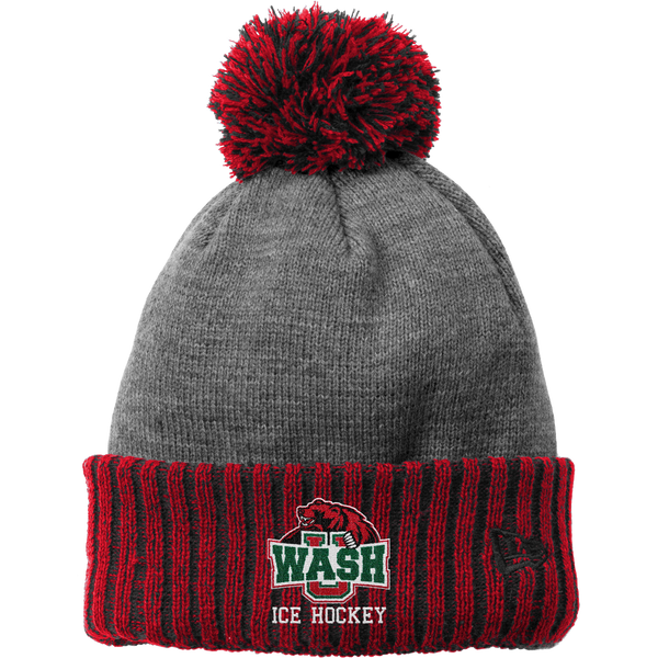 Wash U New Era Colorblock Cuffed Beanie