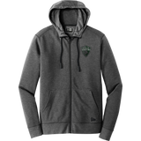 Lansing Senators New Era Tri-Blend Fleece Full-Zip Hoodie