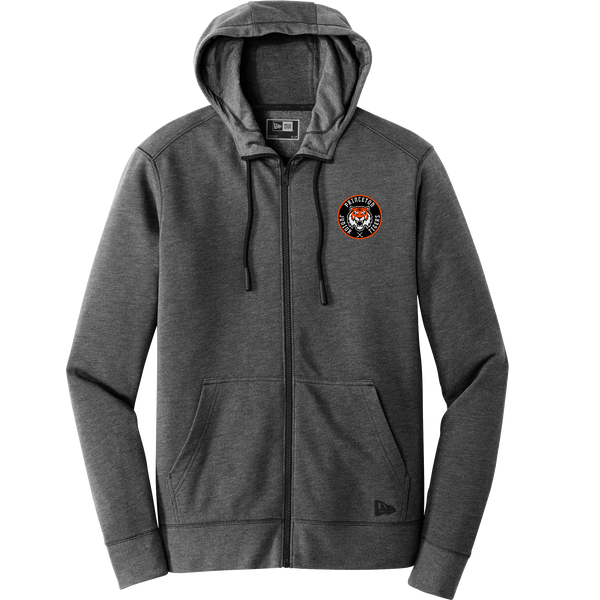 Princeton Jr. Tigers New Era Tri-Blend Fleece Full-Zip Hoodie