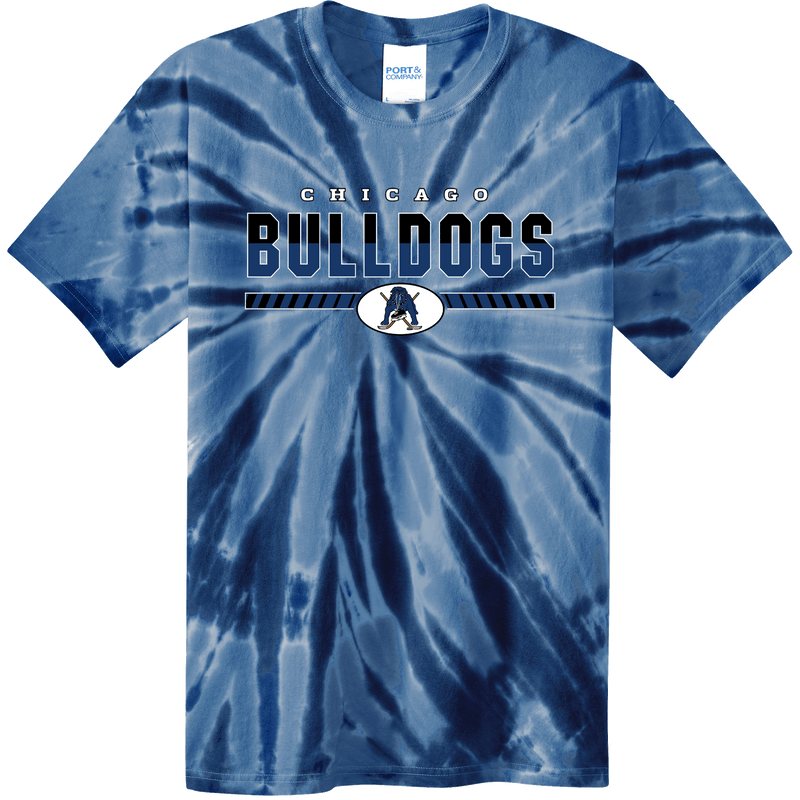 Chicago Bulldogs Youth Tie-Dye Tee