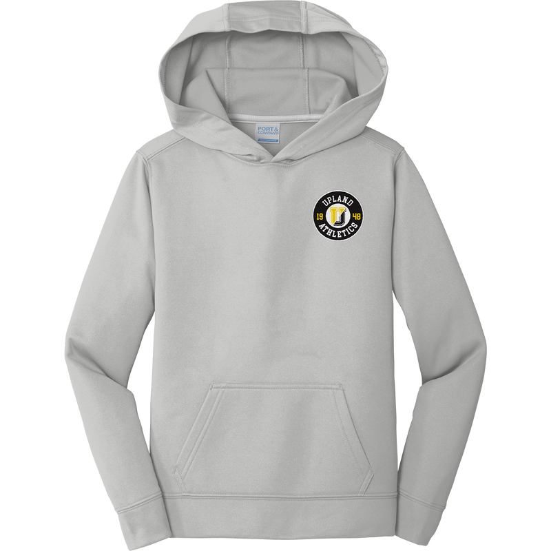 Upland Country Day School Youth Performance Fleece Pullover Hooded Sweatshirt