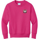 CT Whalers Tier 1 Youth Core Fleece Crewneck Sweatshirt