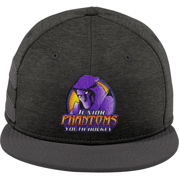 Jr. Phantoms New Era Shadow Heather Striped Flat Bill Snapback Cap