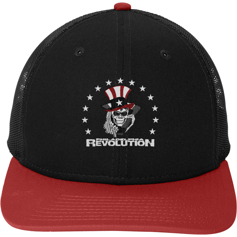 Phila Revolution New Era Snapback Low Profile Trucker Cap