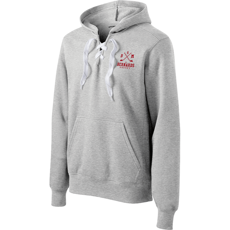 BSM Bernards Lace Up Pullover Hooded Sweatshirt