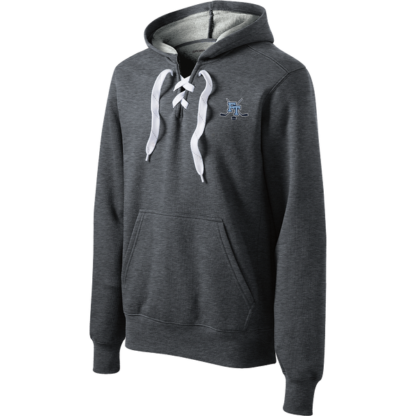 Freehold Township Lace Up Pullover Hooded Sweatshirt