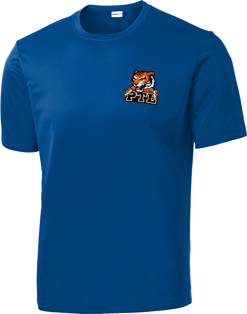 Princeton Tiger Lilies long sleeve PosiCharge Competitor Tee