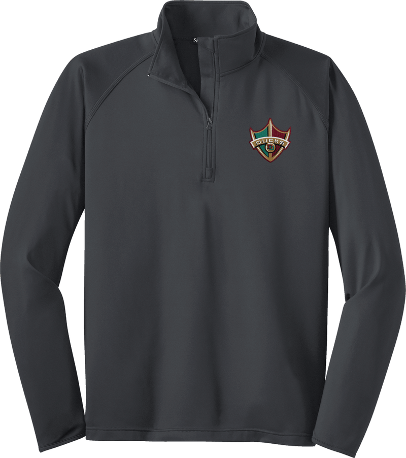 Delaware Ducks Sport-Wick Stretch 1/4-Zip Pullover