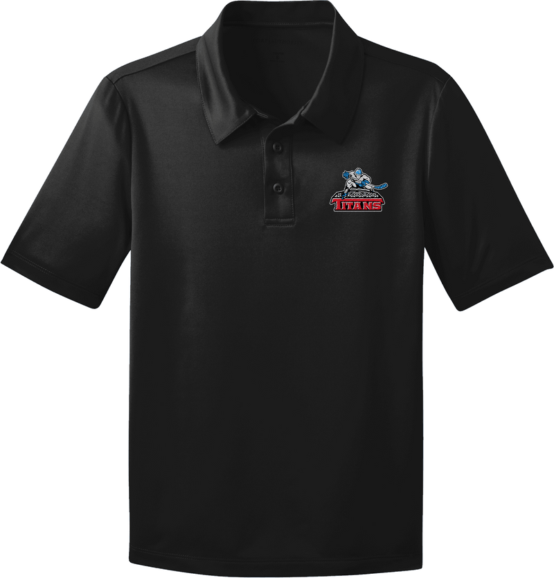 NJ Titans Youth Silk Touch Performance Polo