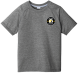 Upland Soccer Youth PosiCharge Tri-Blend Wicking Raglan Tee