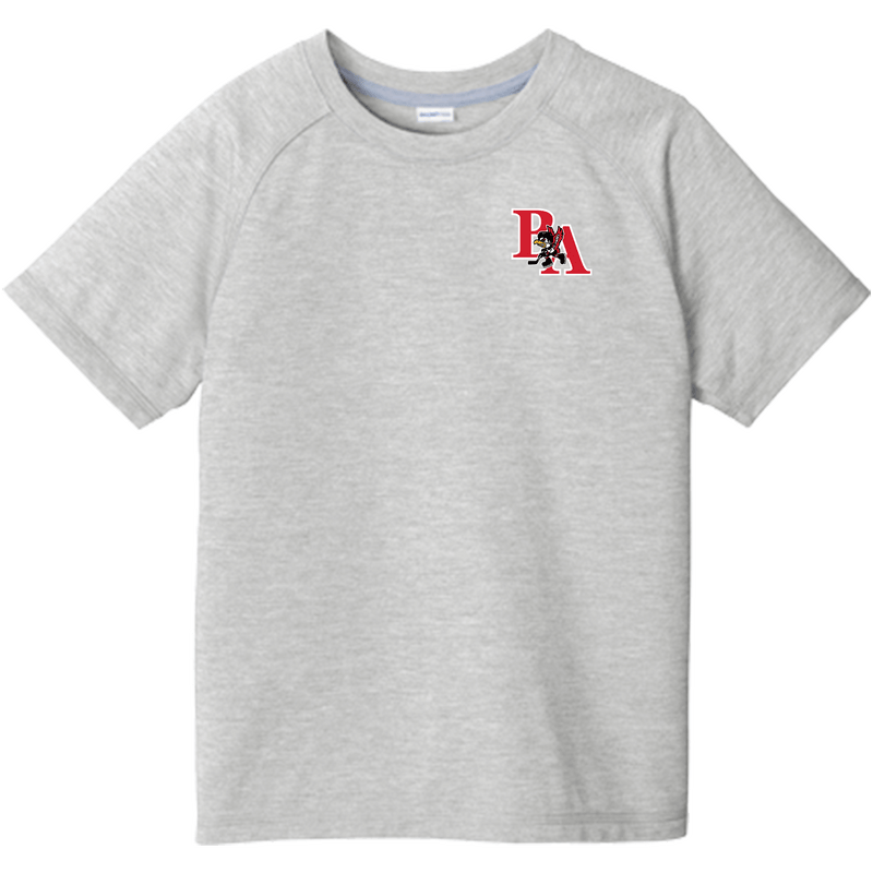 Benet Hockey Youth PosiCharge Tri-Blend Wicking Raglan Tee